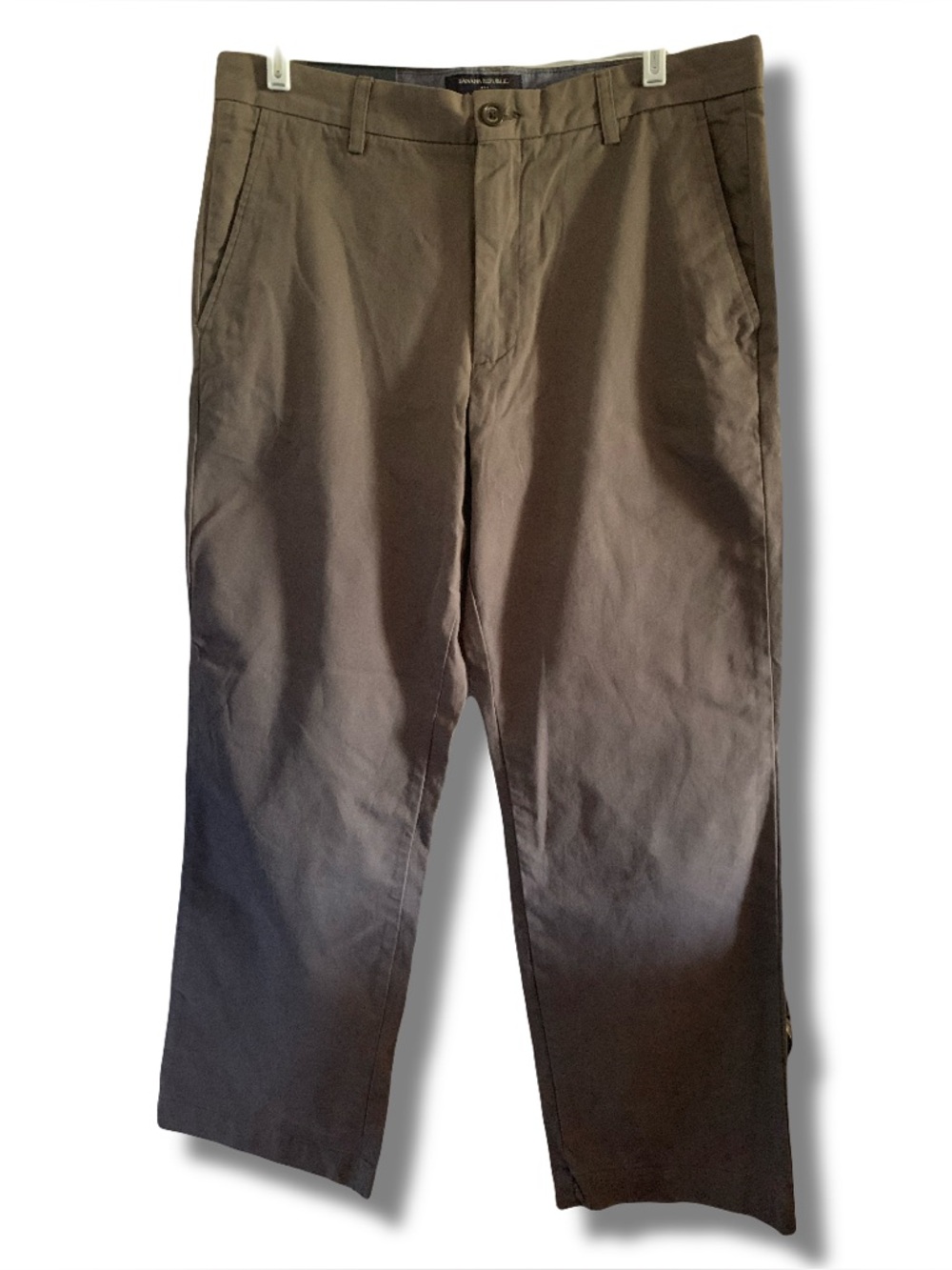 NWT BR Bootcut Straight Fit Chino Brown Size 35W/30L